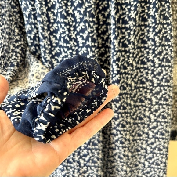 Anthropologie Kas New York Grazia Floral Embroidered Midi Peasant Dress Size XS - Picture 9 of 12